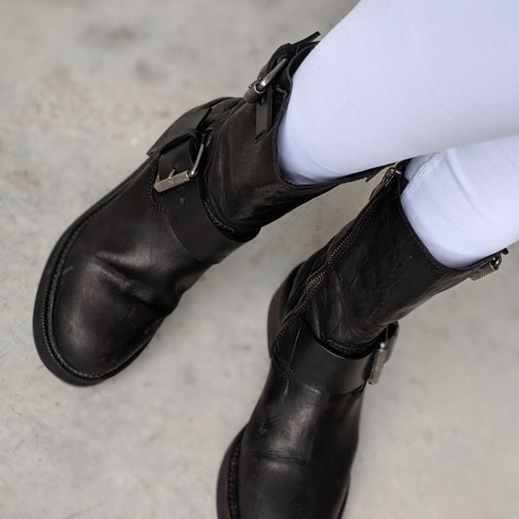 AllSaints Biker Boot - Picture 2 of 7